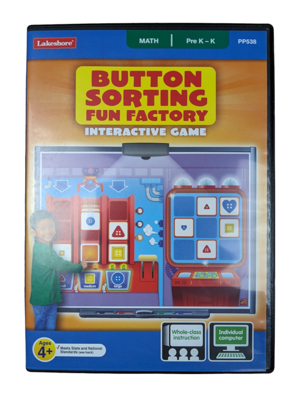 Lakeshore: Button Sorting Fun Factory Interactive Game [PC/MAC] Math Pre K - K