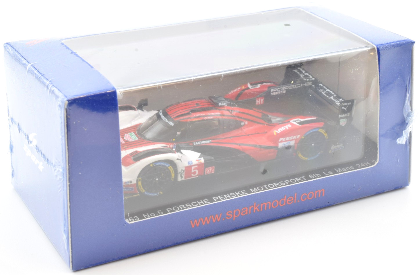 Spark Porsche 963 #5 - Porsche Penske - 2025 24Hrs Le Mans 1:64 Car 64S063