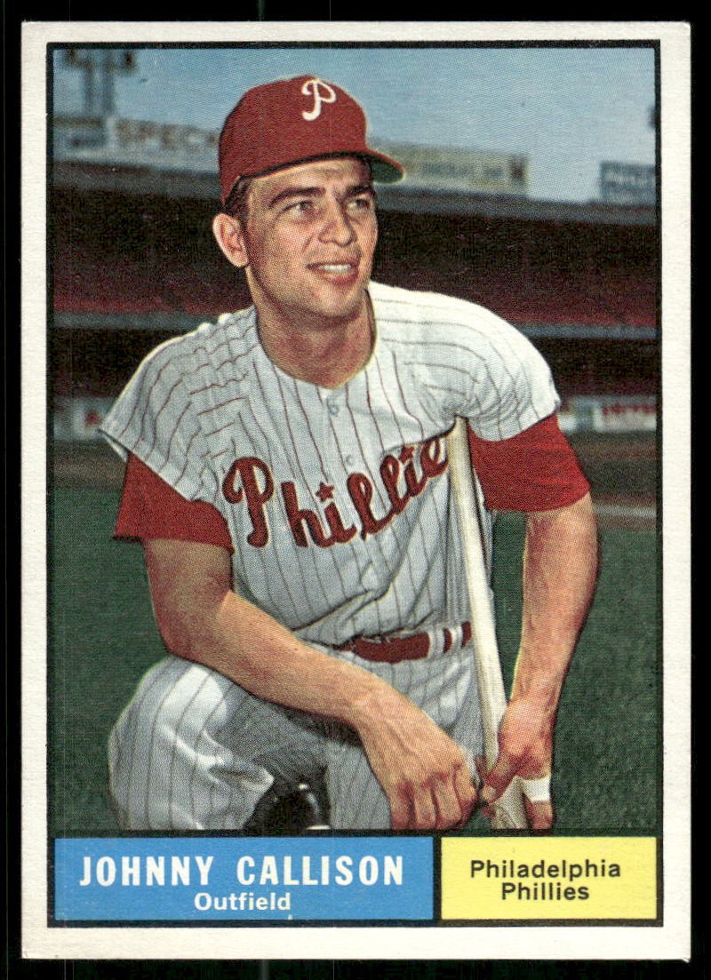 1961 Topps #468 Johnny Callison