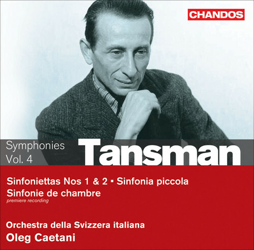 C-4Symphonic Chamber Works 4 by Tansman / Orch Della Svizzera Italiana / Caetani