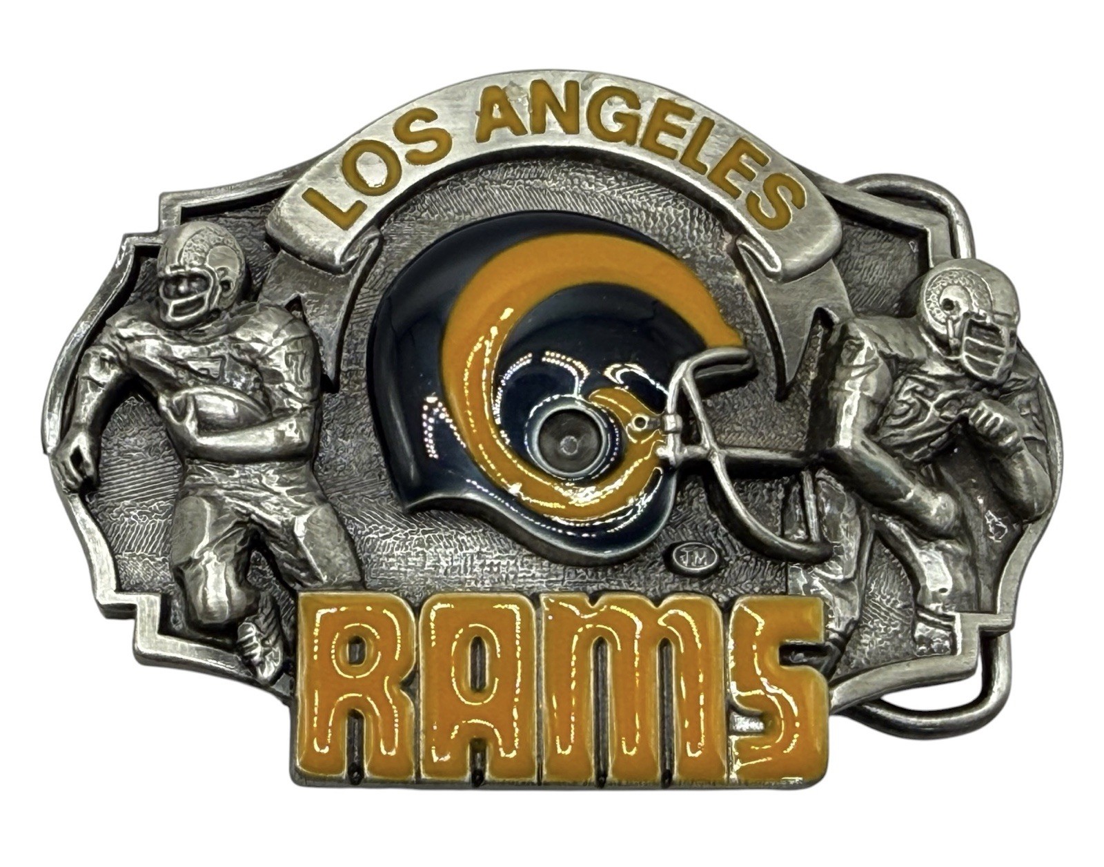 Vintage 1986 Siskiyou Los Angeles Rams NFL Official Belt Buckle 168/10,000 NOS Vintage 1986 Siskiyou Los Angeles Rams NFL Official Belt Buckle 168/10,000 NOS