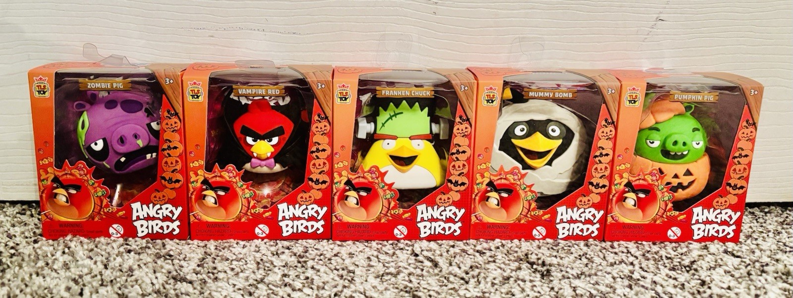 Angry Birds Halloween CheeBee Cuties Mini Figure Set of 5 The Loyal Subjects Angry Birds Halloween CheeBee Cuties Mini Figure Set of 5 The Loyal Subjects