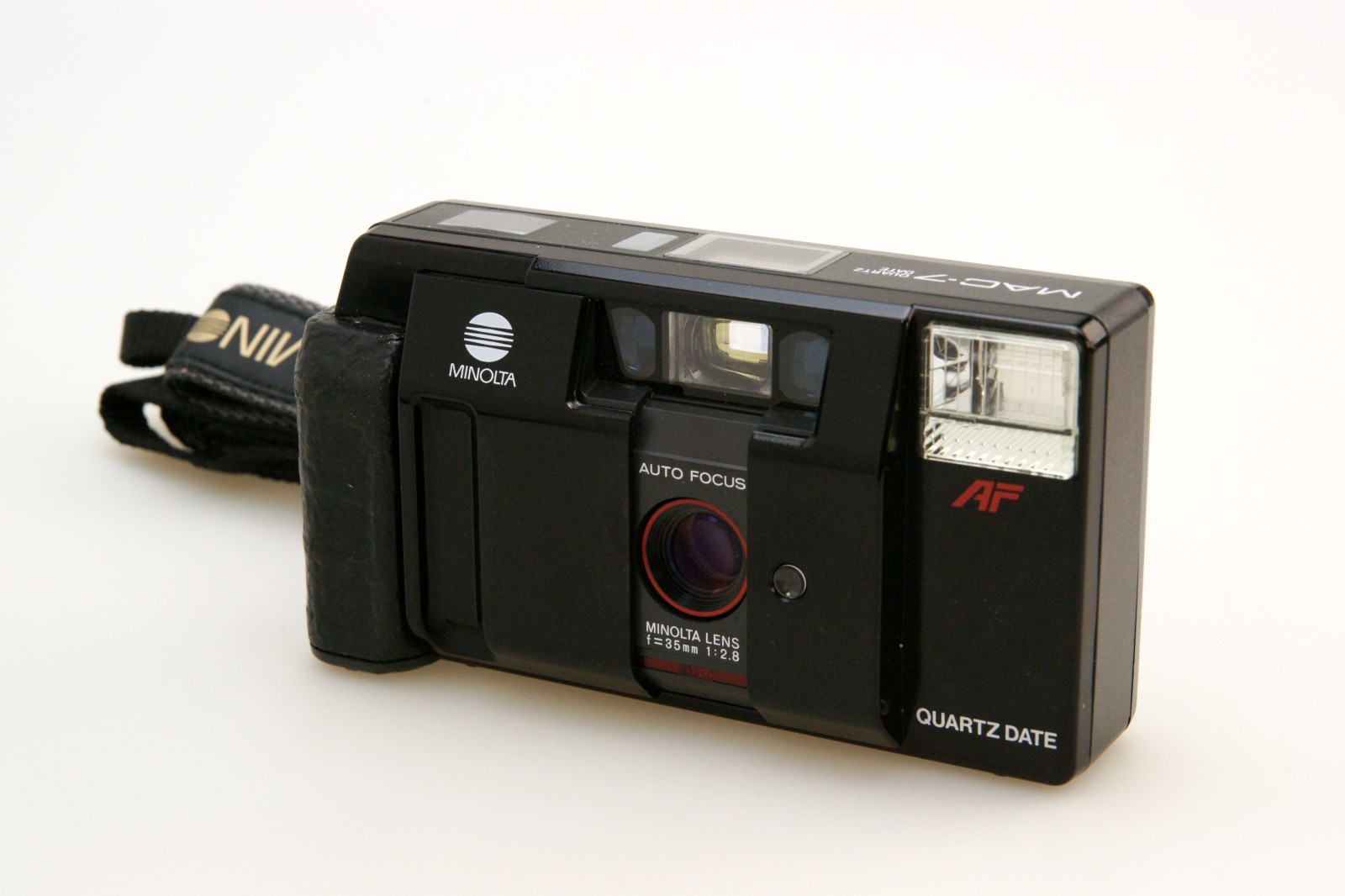 Rare f/2.8 [Exc+5] MINOLTA MAC-7 QUARTZDATE Point&shoot 35mm Film Camera Fr JPN