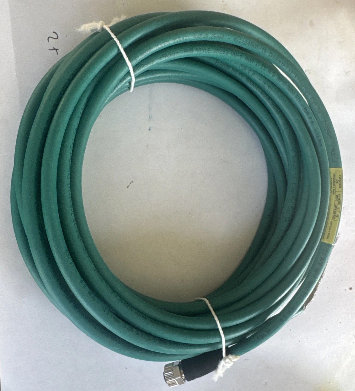 Molex 1200690322 10M Industrial Cable With Connector New In Box