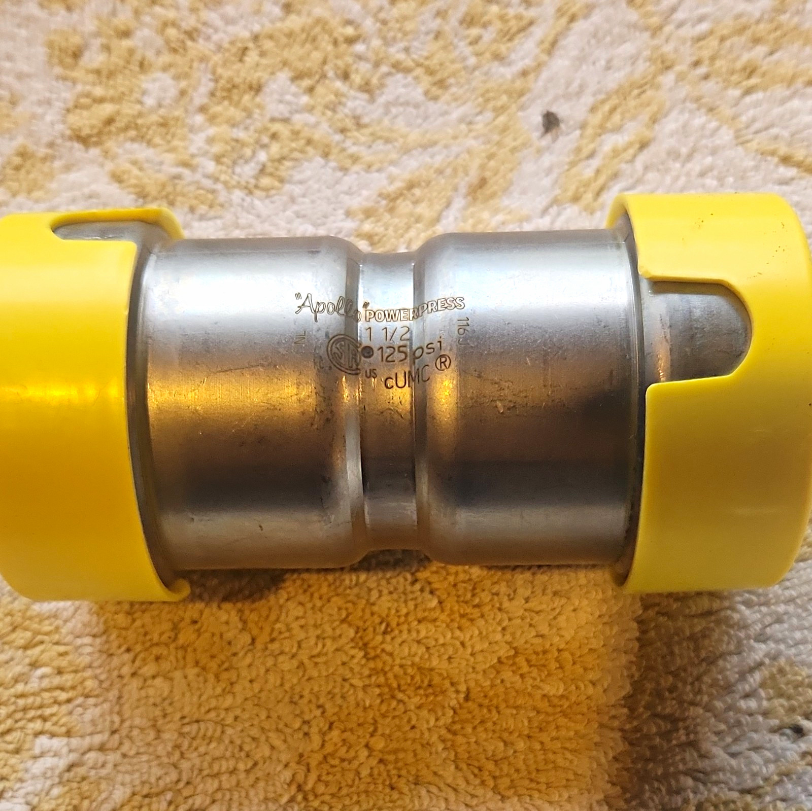 Apollo PowerPress Press Coupling Fitting 1-1/2 Apollo PowerPress Press Coupling Fitting 1-1/2