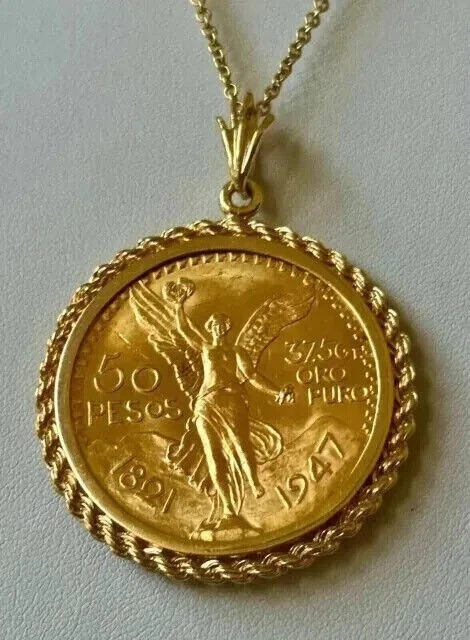 50 Pesos Moneda Mexican Centenario Custom Year\
