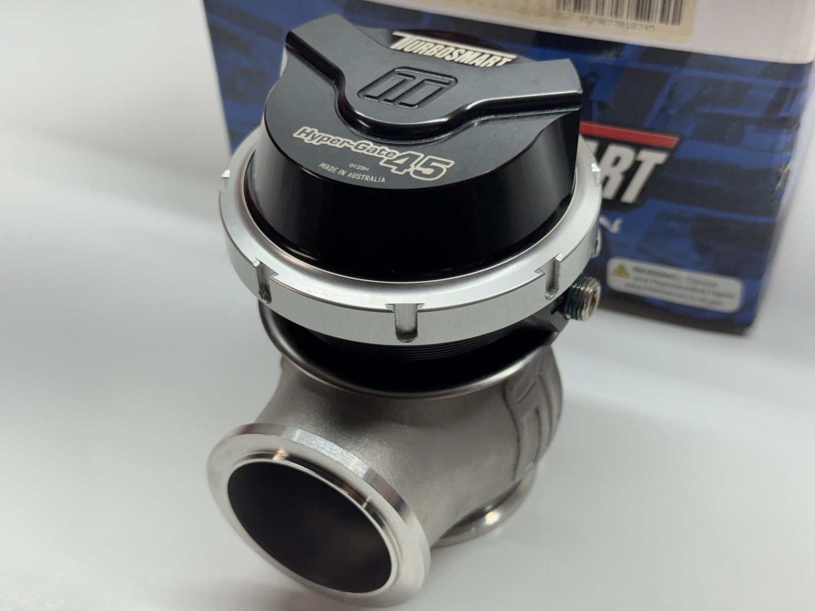 Turbosmart 45mm TS-0553-1002 GenV HYPERGATE45 7PSI EXTERNAL WASTEGATE in BLACK Turbosmart 45mm TS-0553-1002 GenV HYPERGATE45 7PSI EXTERNAL WASTEGATE in BLACK
