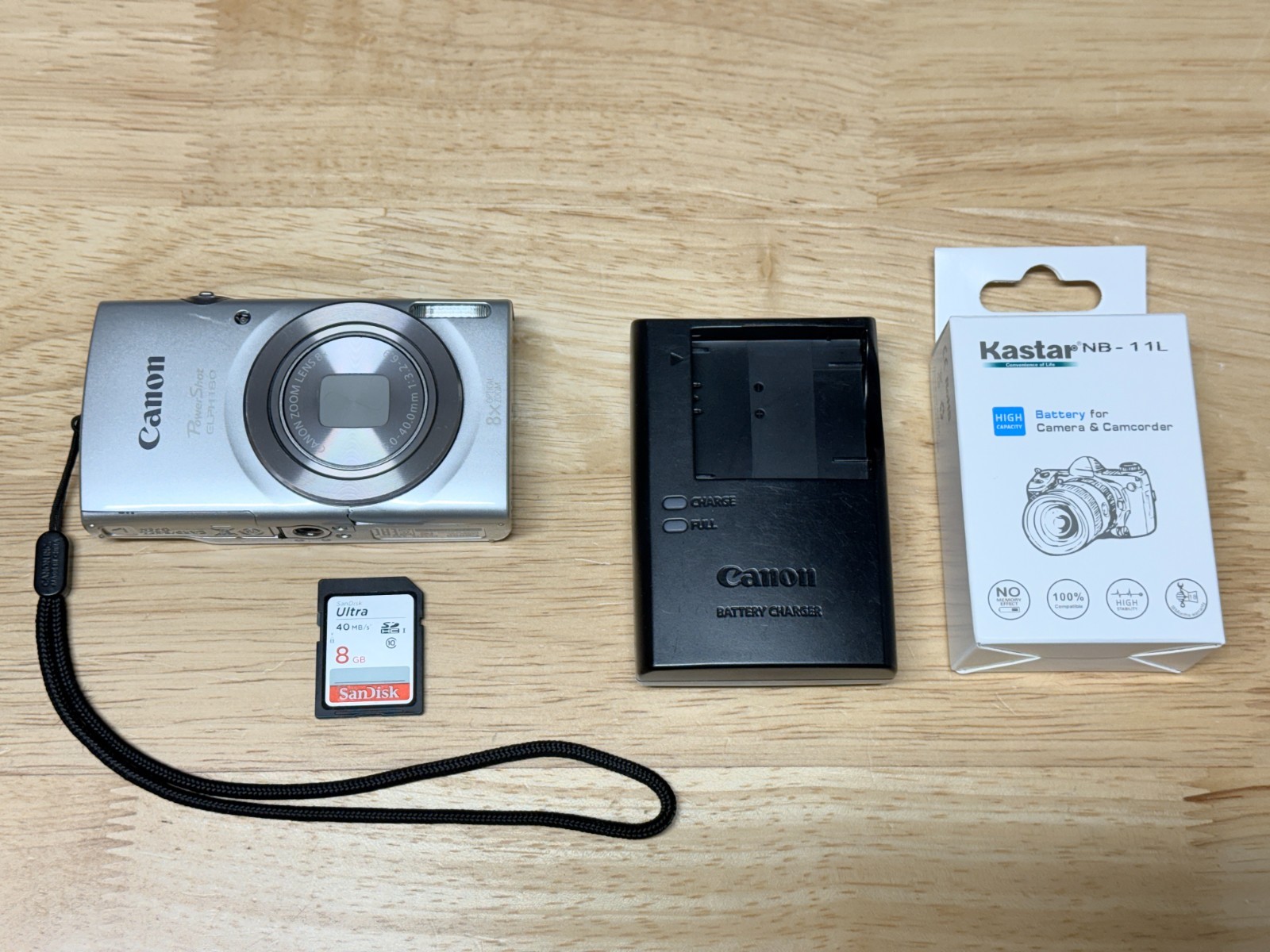 Canon PowerShot ELPH 180 20MP Digital Camera WORKING , READ DESCRIPTION Canon PowerShot ELPH 180 20MP Digital Camera WORKING , READ DESCRIPTION