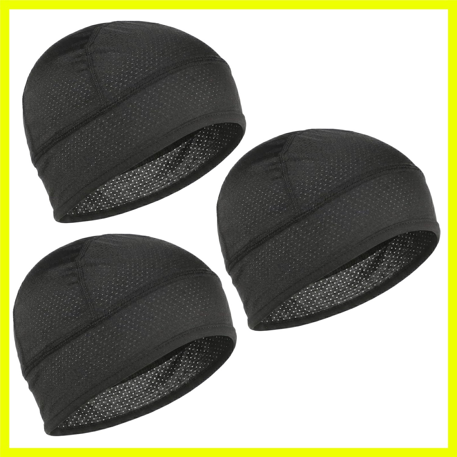 Hard Hat Accessories, Hard Hat Liner 3 Pack Cooling Skull Cap for Hard-Hat Sw...