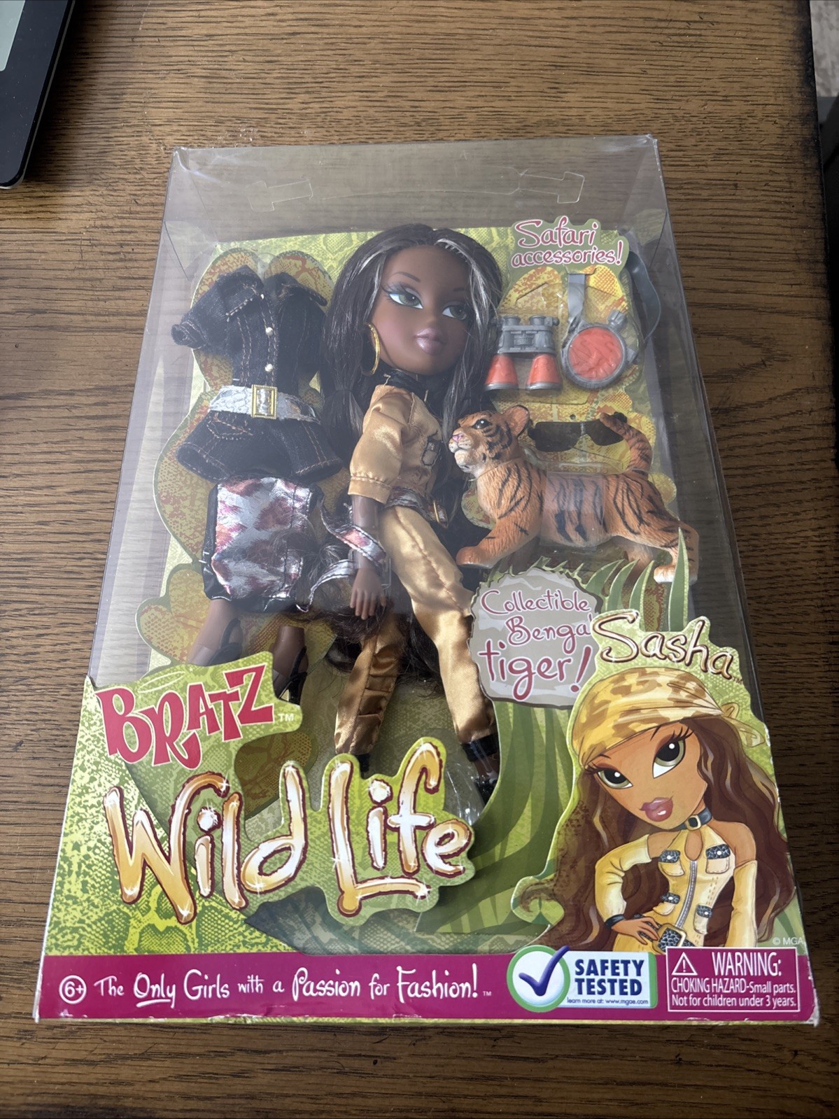 Bratz Wild Life Sasha Doll Brand New Bratz Wild Life Sasha Doll Brand New