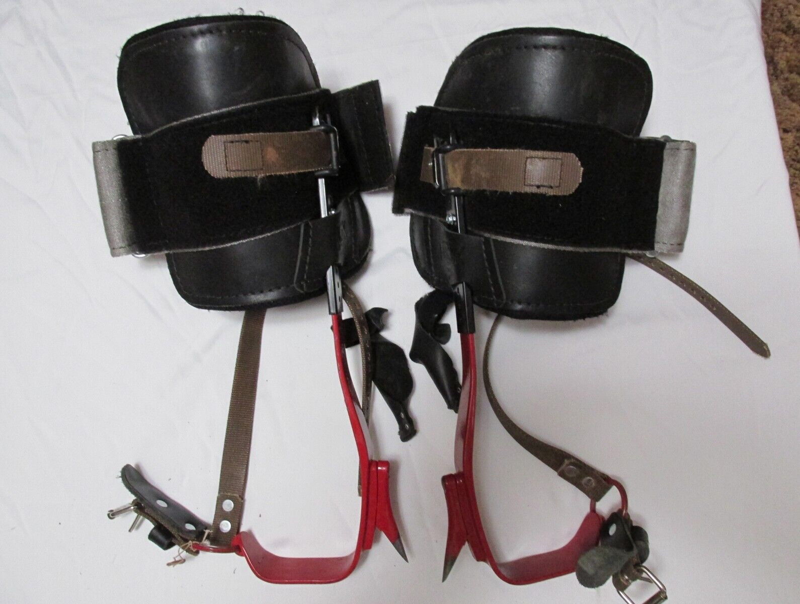 Bashlin BD16B Steel Climbers w/Buckingham Big Buck Wrap Pad w/Cinch Loop 3202C Bashlin BD16B Steel Climbers w/Buckingham Big Buck Wrap Pad w/Cinch Loop 3202C