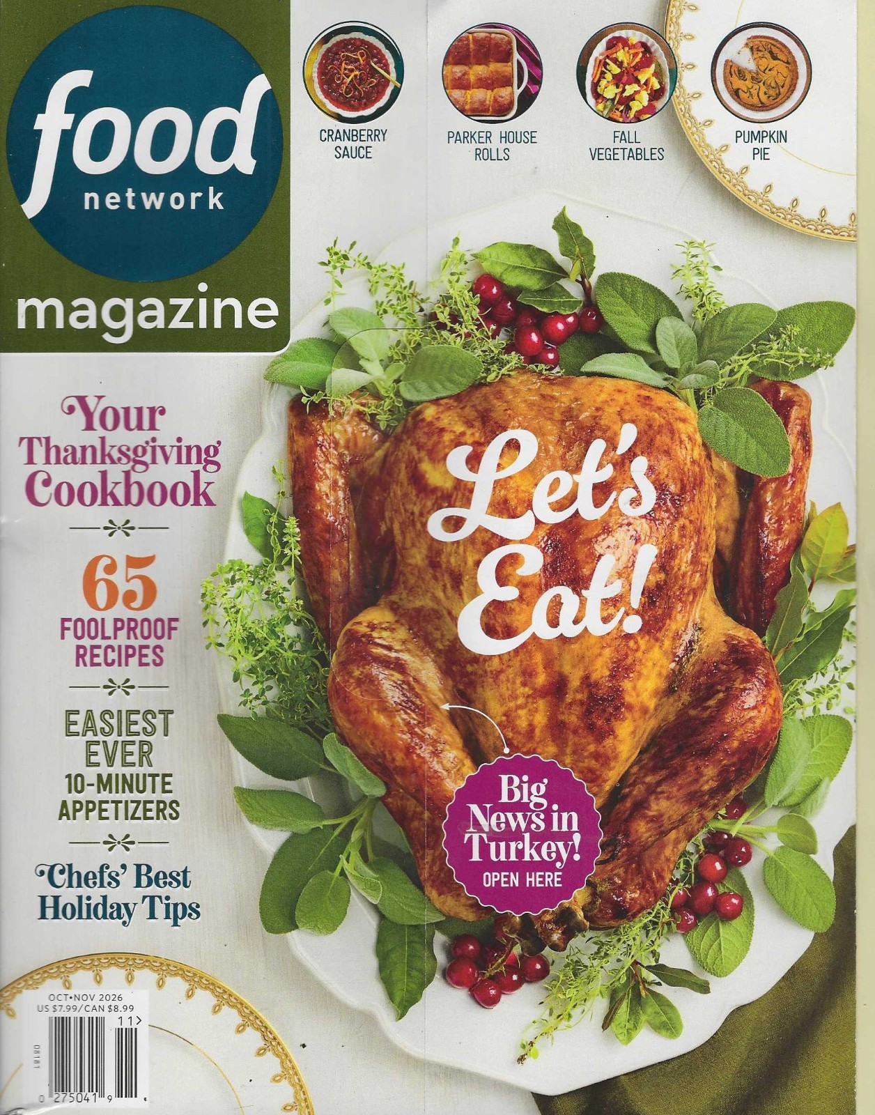 Food Network Magazine October / November 2026: Let's Eat Food Network Magazine October / November 2026: Let's Eat