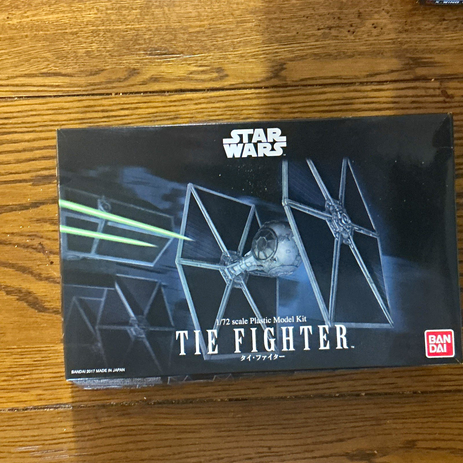 Bandai Star Wars TIE Fighter 1:72 Scale Plastic Unassembled Model Kit Bandai Star Wars TIE Fighter 1:72 Scale Plastic Unassembled Model Kit