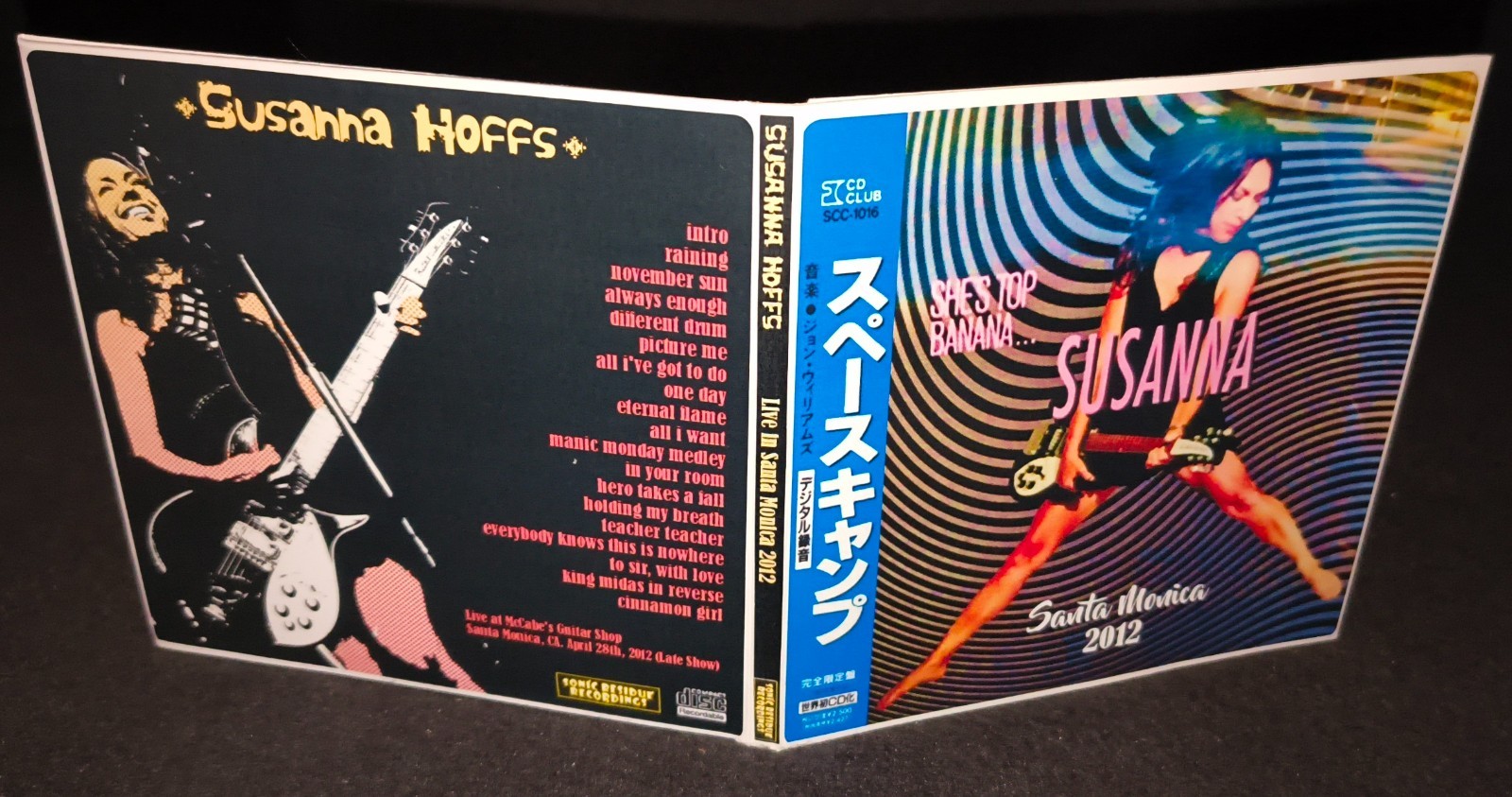 Susanna Hoffs Santa Monica 2012 Gate Fold CD Package NEW