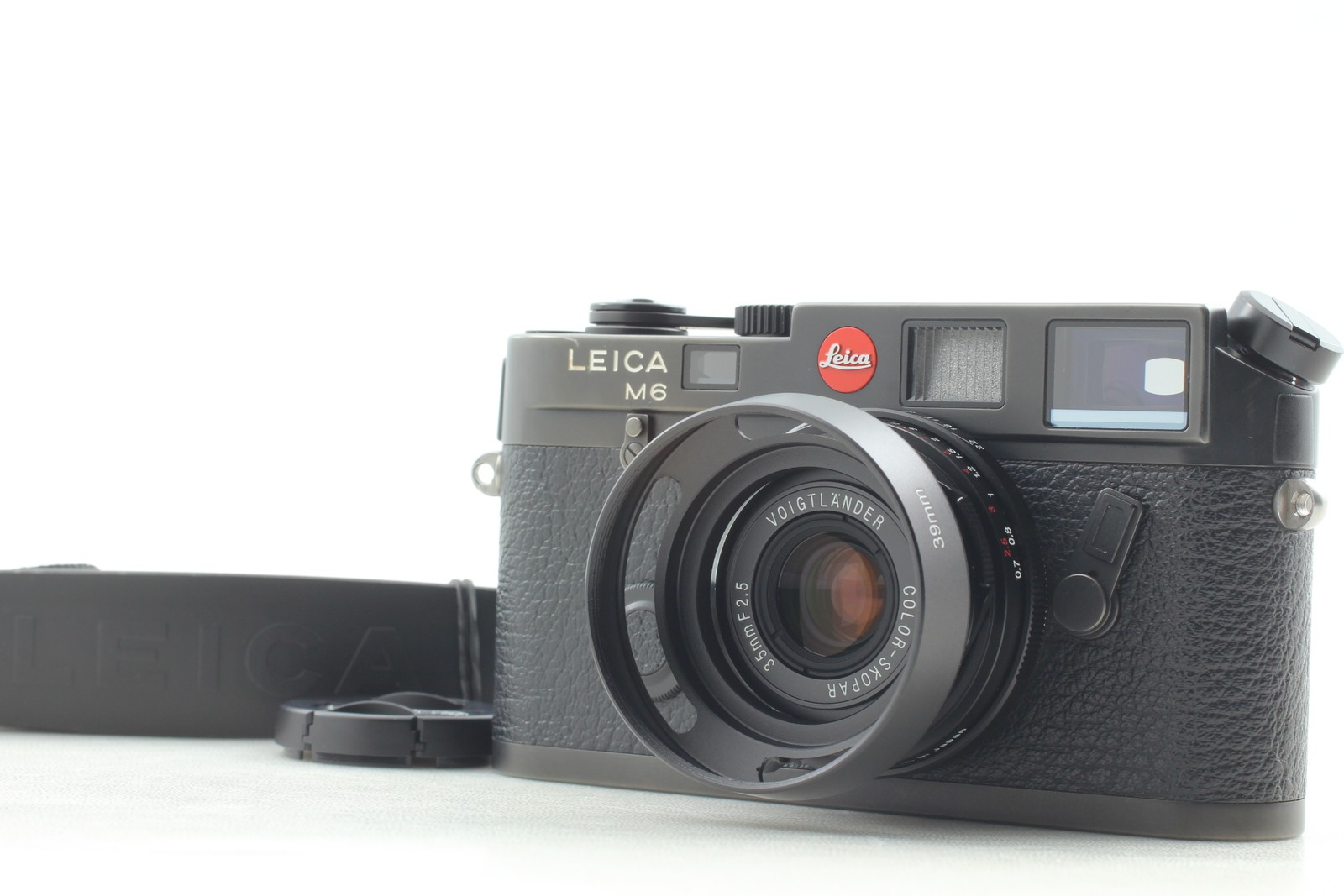 ⏯[N MINT] Leica M6 Non TTL 0.72 Black Film Camera Body 35mm f2.5 Lens From JAPAN