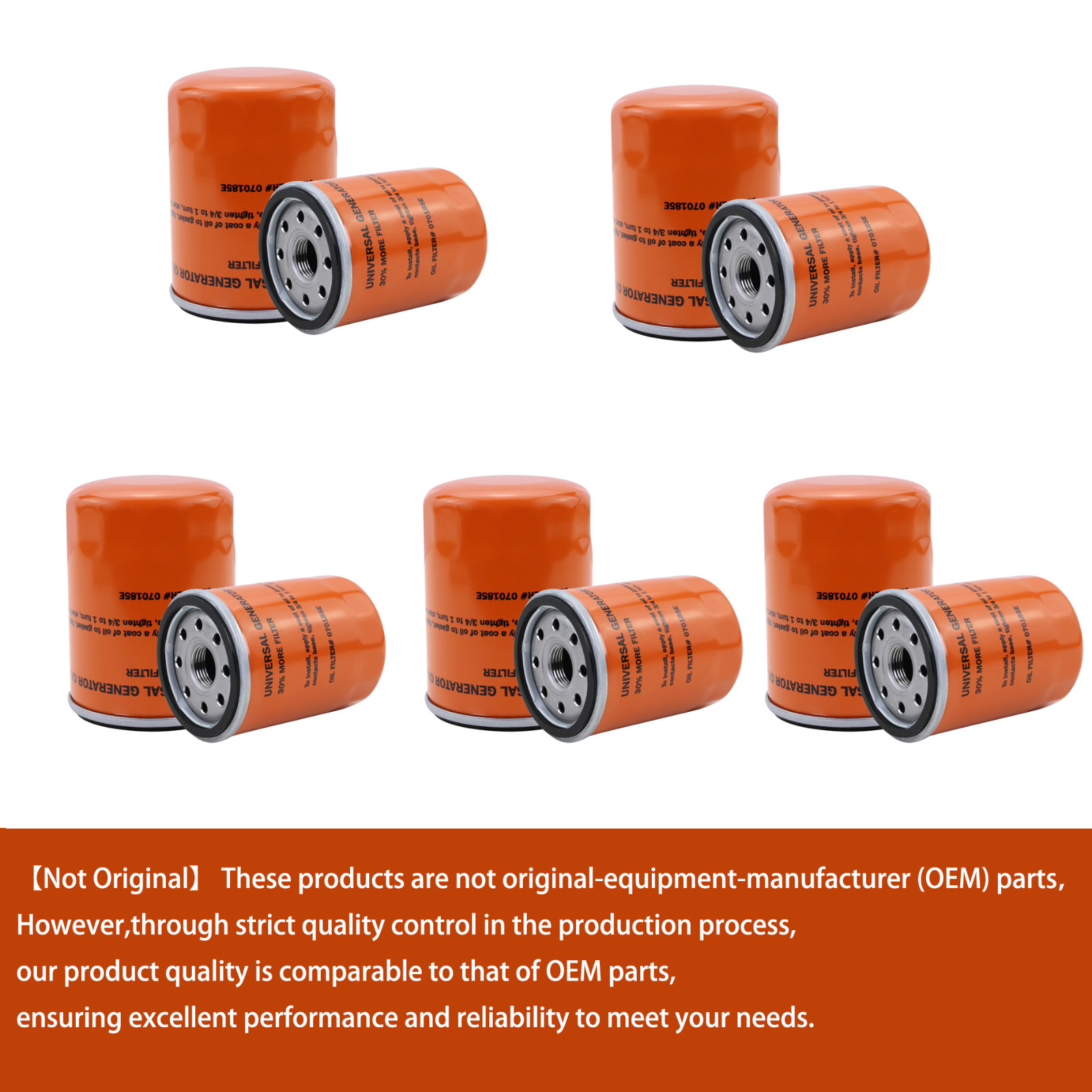 GENERAC OIL FILTERS 070185E 10-Pack 070185ES * FREE SAME DAY SHIPPING GENERAC OIL FILTERS 070185E 10-Pack 070185ES * FREE SAME DAY SHIPPING