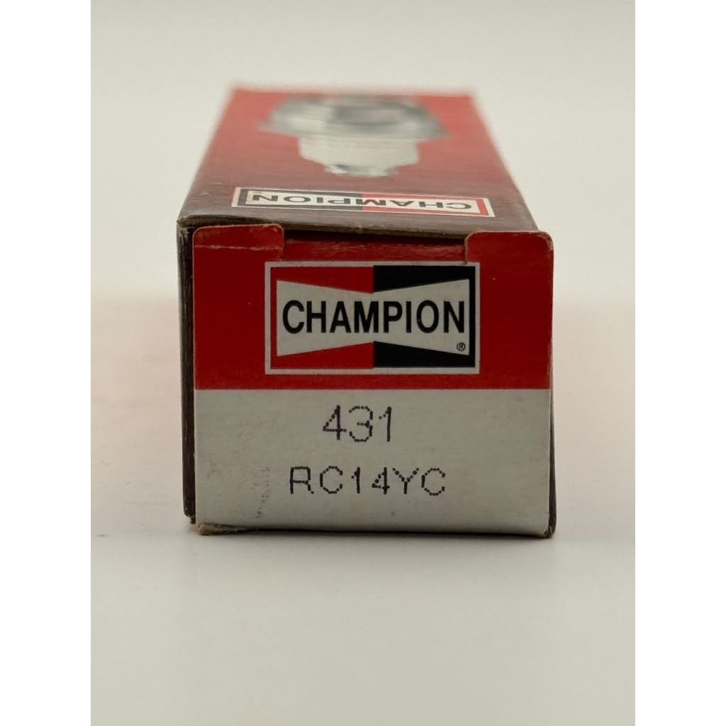 Champion 431 RC14YC Spark Plugs 5 Pack Vintage Original Boxes Verify Fitment