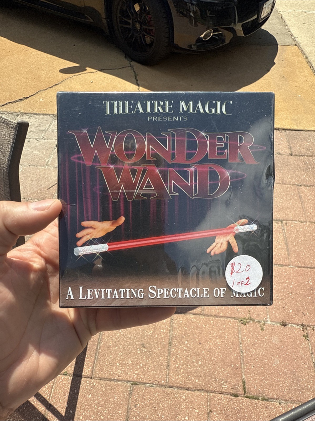 Theater Magic Wonder Wand Levitation Wand Mesmerizing Light Show W/ DVD NEW Theater Magic Wonder Wand Levitation Wand Mesmerizing Light Show W/ DVD NEW