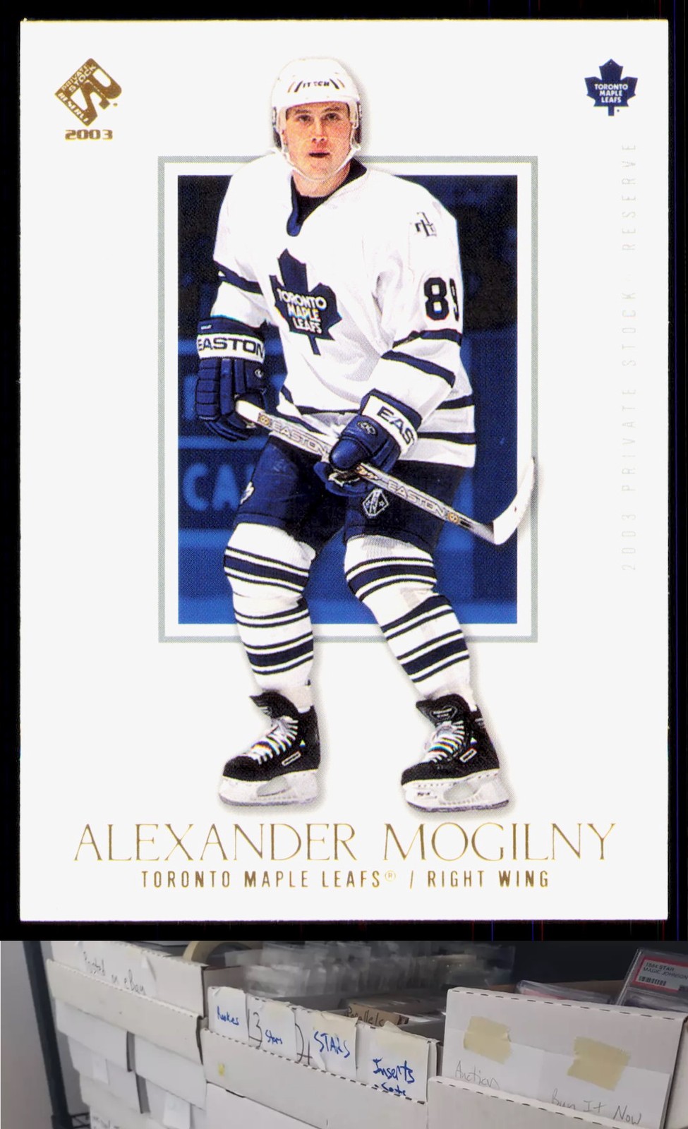 2002-03 Pacific Private Stock Reserve #92 Alexander Mogilny - JL