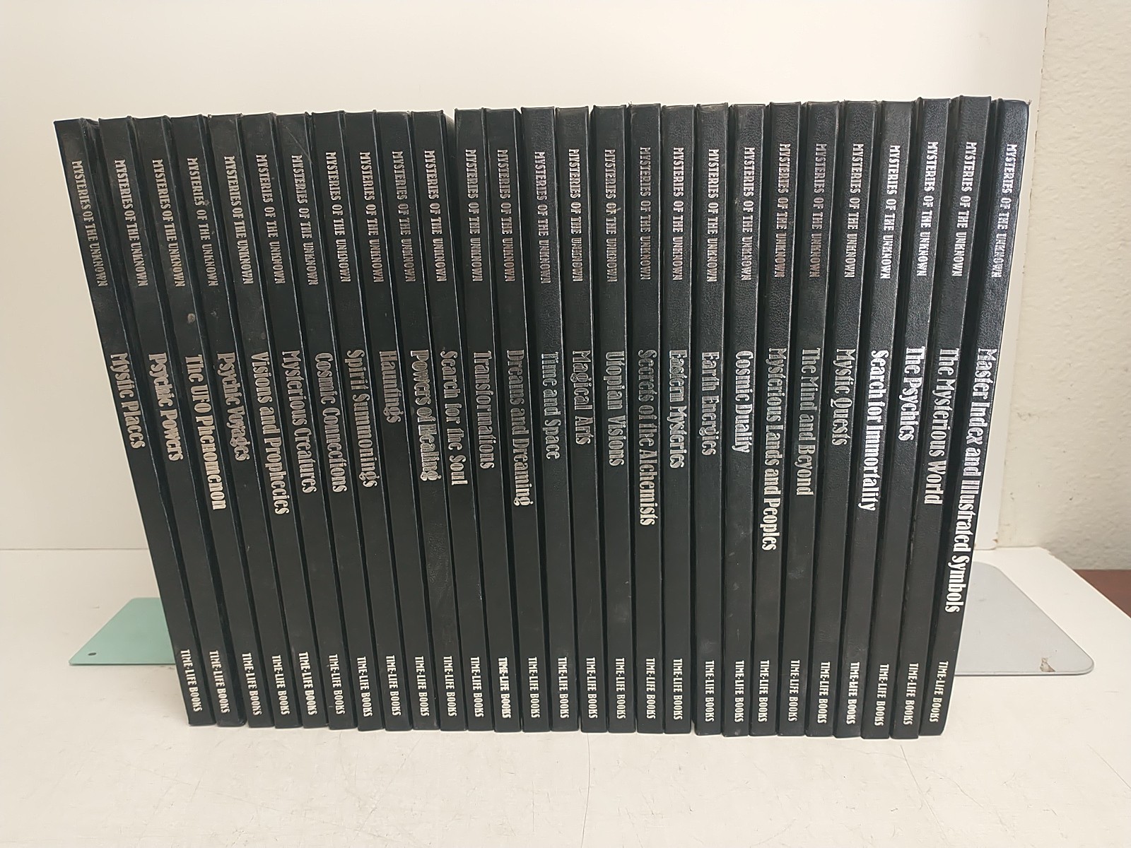 Time Life Mysteries of the Unknown Lot of 27 Books Including Master Index