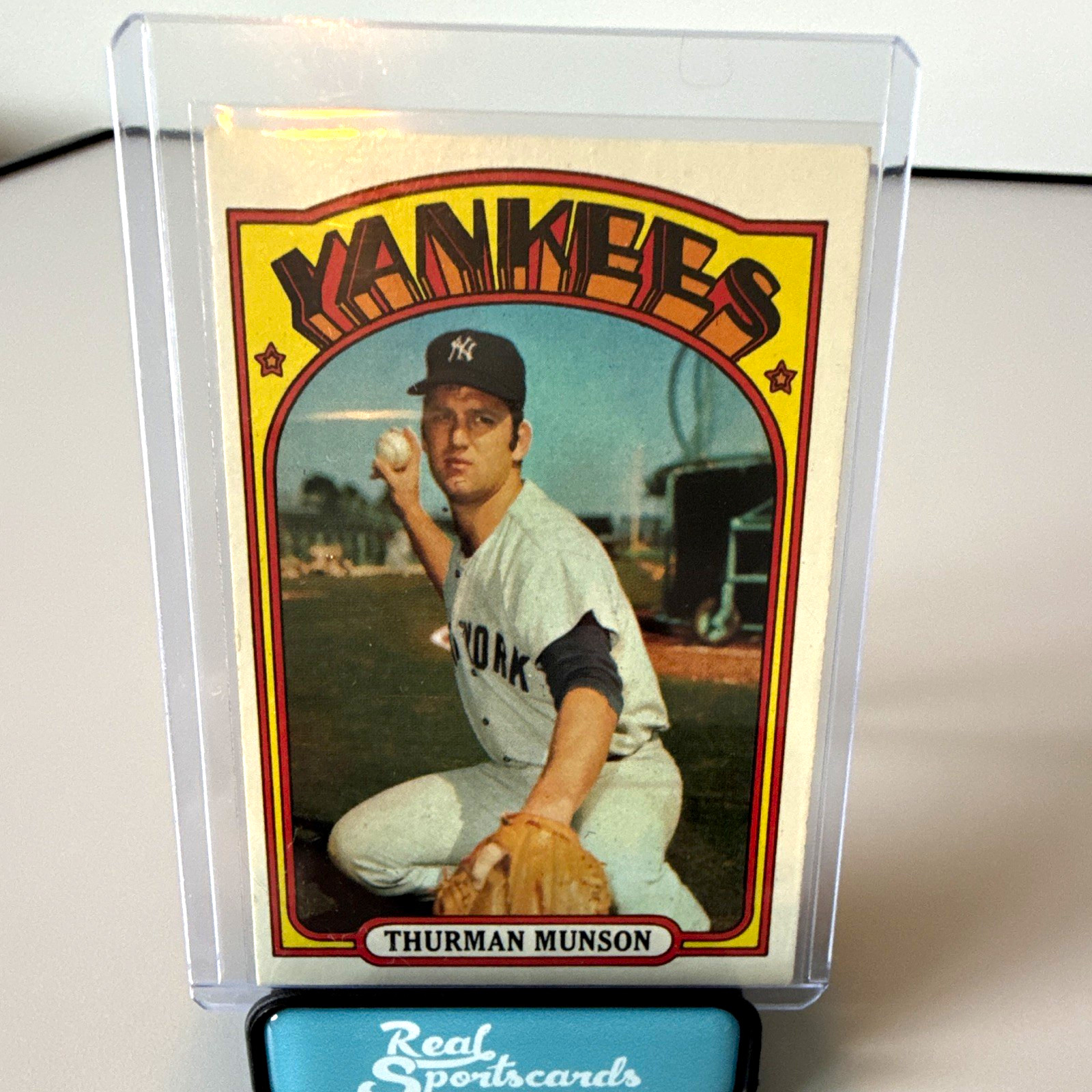 Topps 1972 Thurman Munson #441 New York Yankees Base Set Baseball Card Topps 1972 Thurman Munson #441 New York Yankees Base Set Baseball Card