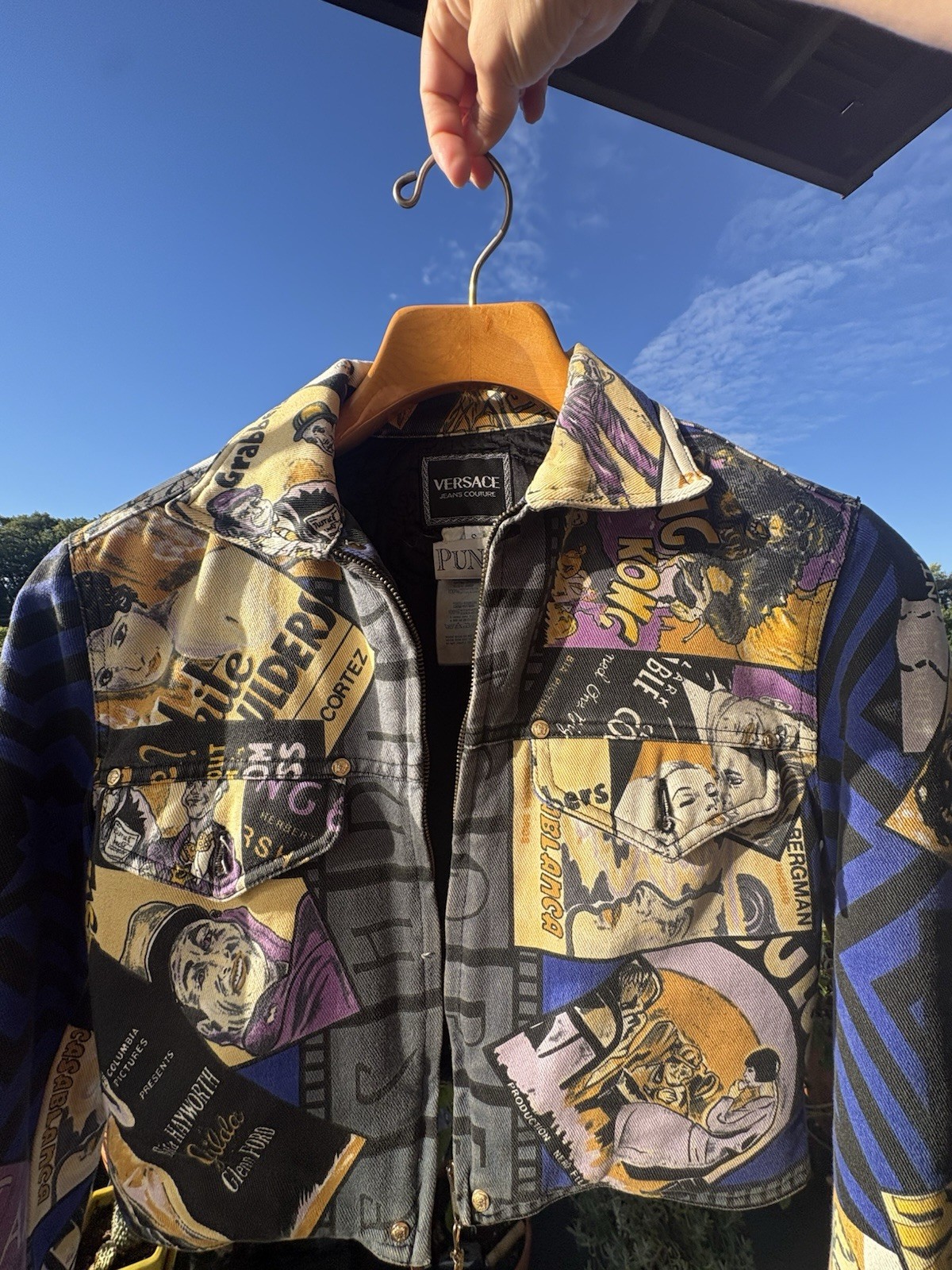 Authentic Versace Couture Graphic Jacket Authentic Versace Couture Graphic Jacket