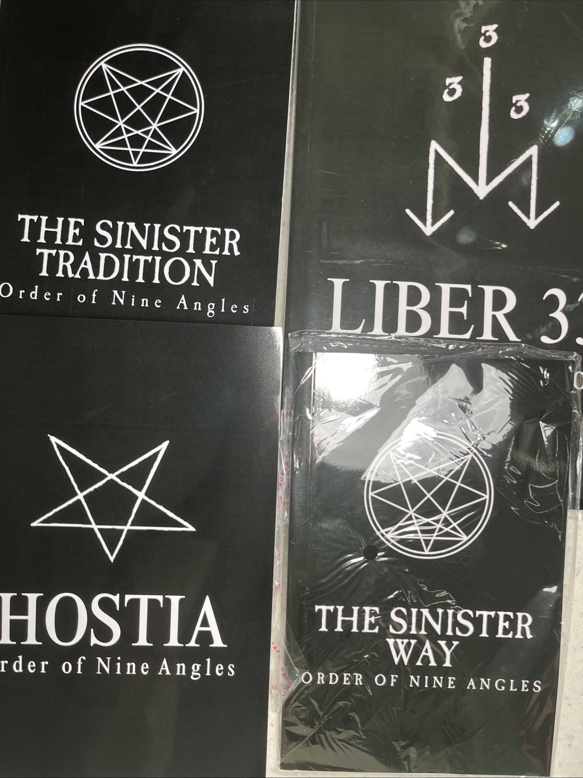 Liber 333 The Sinister Tradition & way &Hostia Order Of Nine Angles, New Reprint Liber 333 The Sinister Tradition & way &Hostia Order Of Nine Angles, New Reprint