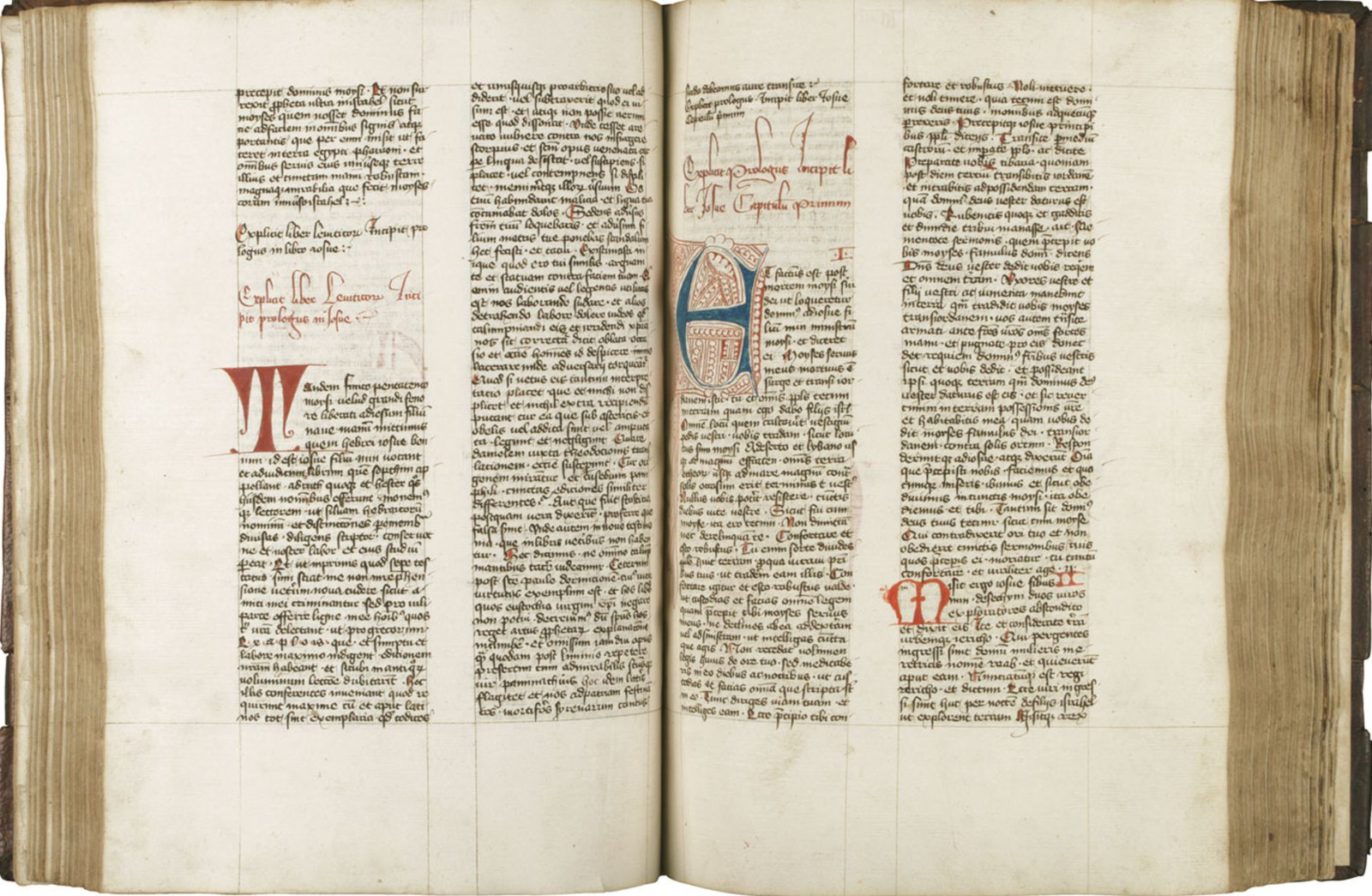 Rare 15th Century Folio Manuscript German Bible in Latin - c1450-1475