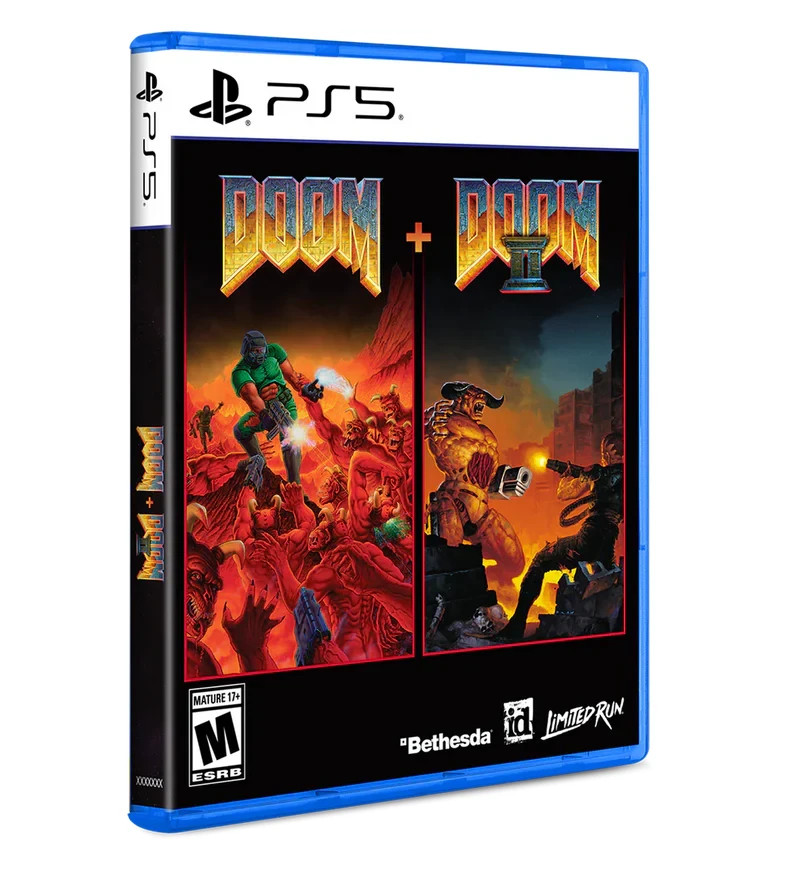 Doom + Doom II LRG#144 - Playstation 5 - Brand New Factory Sealed Doom + Doom II LRG#144 - Playstation 5 - Brand New Factory Sealed