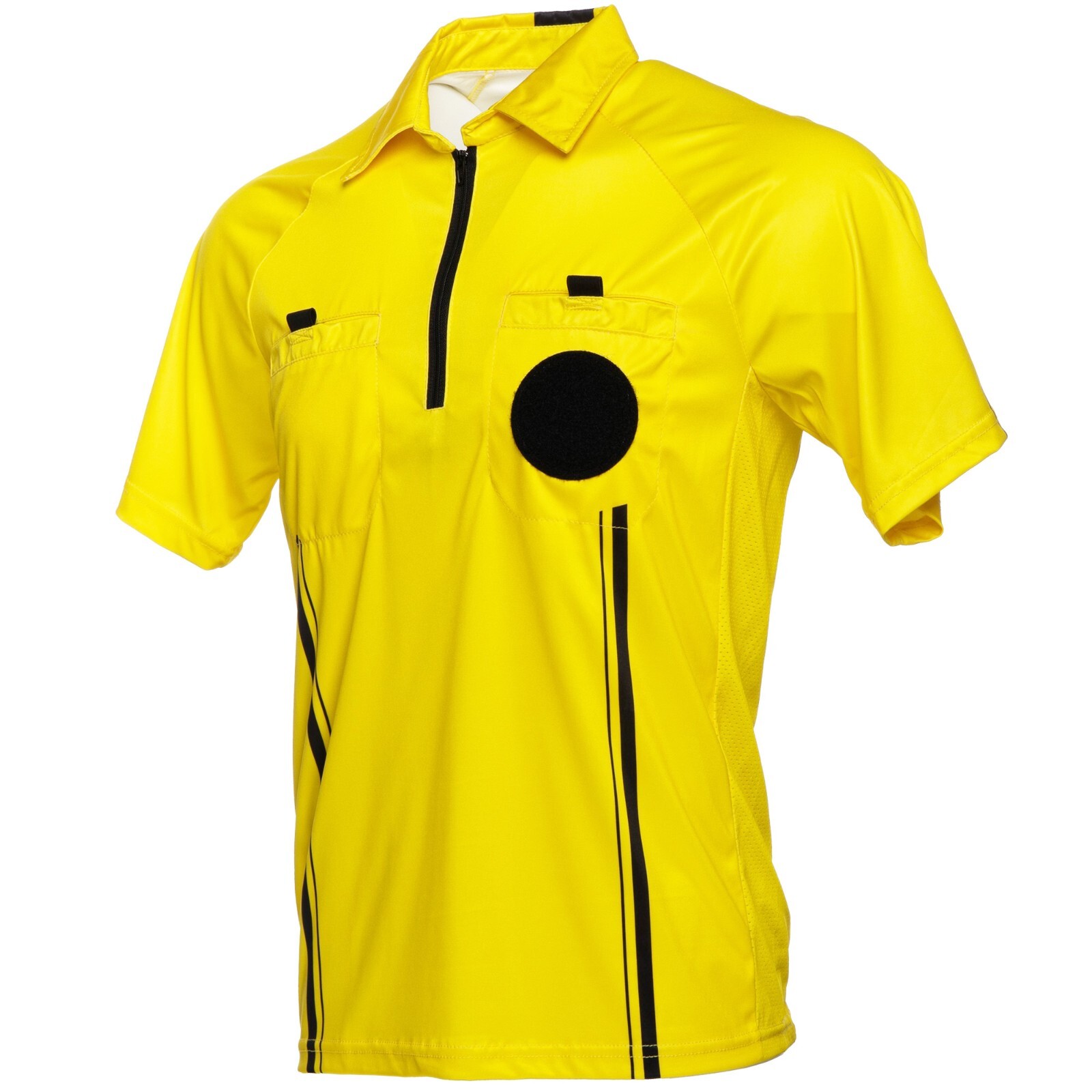 Murray Sporting Goods Men\'s Yellow Short Sleeve Soccer Referee Jersey Murray Sporting Goods Men\'s Yellow Short Sleeve Soccer Referee Jersey