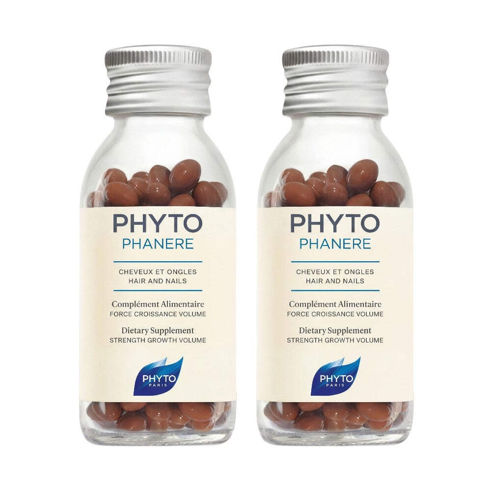 Phyto Phytophanere Hair & Nails Supplement 2 x 120 (240 Caps) 4 Month Supply