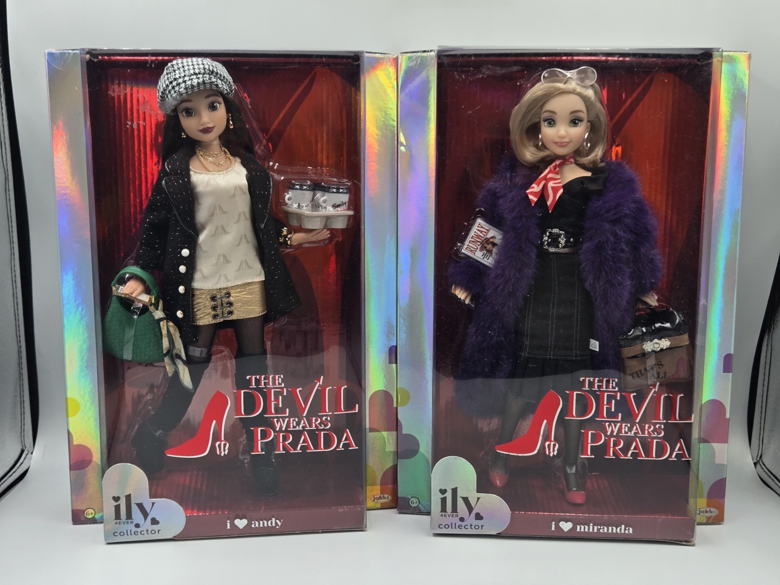 Miranda & Andy The Devil Wears Prada Anne Hathaway Meryl Streep Hobby Dolls Set