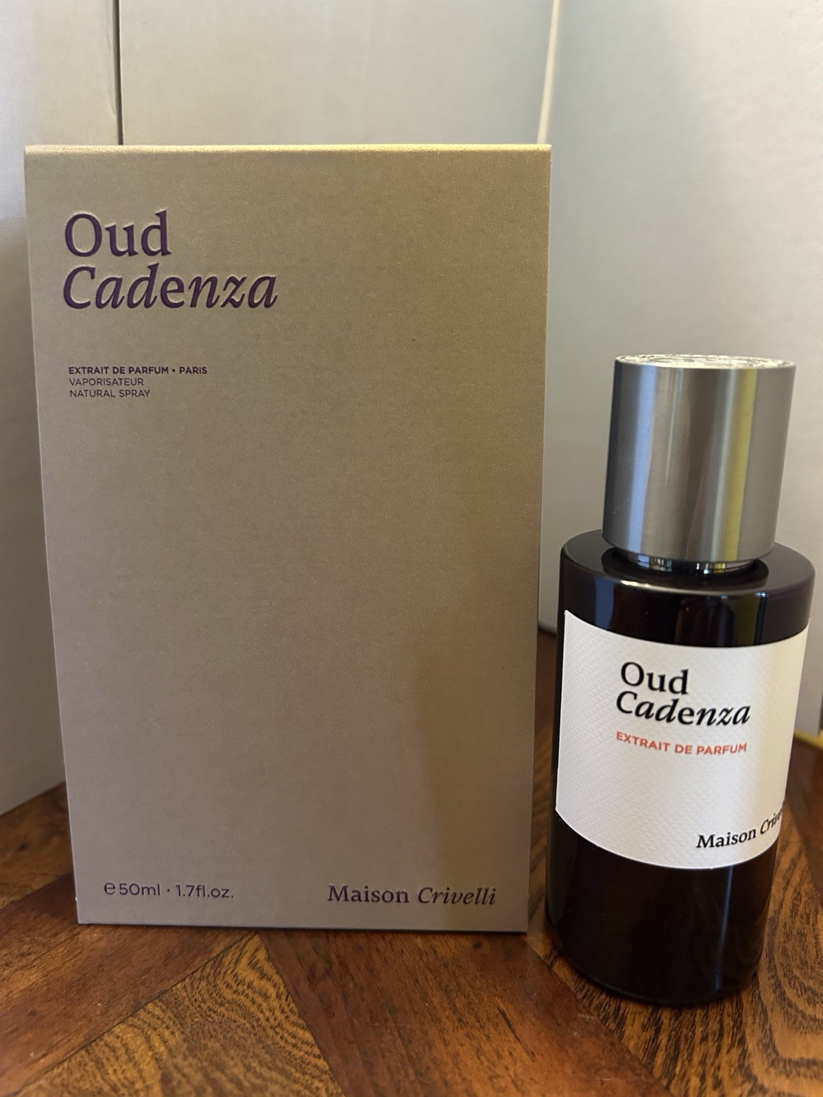 Maison Crivelli Oud Cadenza Eau de Parfum EDP Spray 1.7 oz 50ml Unisex Maison Crivelli Oud Cadenza Eau de Parfum EDP Spray 1.7 oz 50ml Unisex