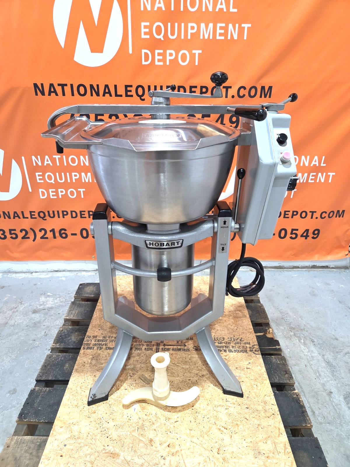 LATE MODEL HOBART 45QT HCM 450 VCM w/ Blades, and MORE - 5 HP/200V - Watch Video
