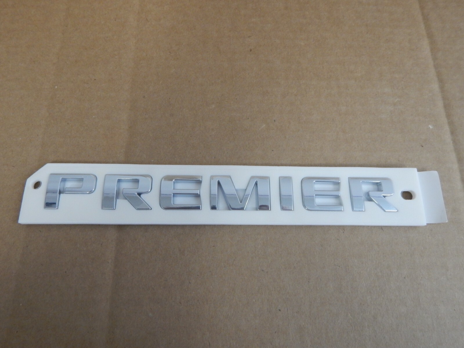 New OEM 2019-2021 Chevrolet GM Premier Chrome Emblem Badge Logo Liftgate Rear New OEM 2019-2021 Chevrolet GM Premier Chrome Emblem Badge Logo Liftgate Rear