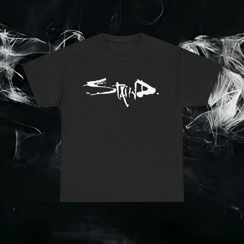 Hot New Staind Alternative Metal Rock Music Graphic Black T Shirt Unisex Tee