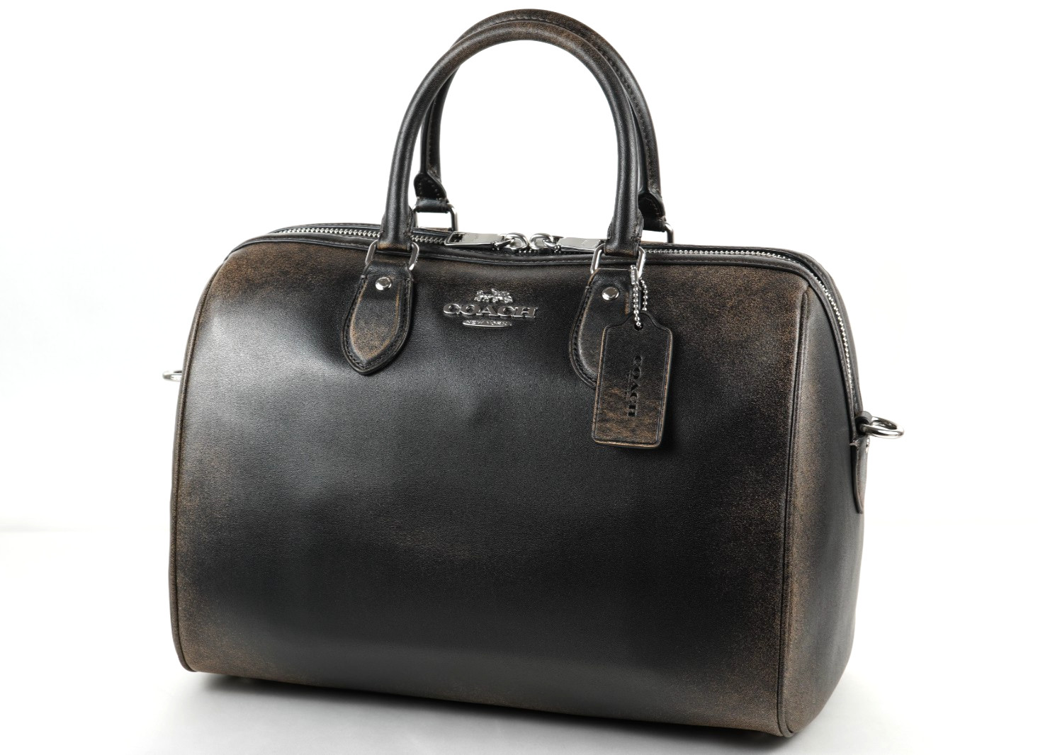 COACH Rowan Large Satchel Bag in Loved Leather CFO52 SVPMZ Ships within 24 Hours