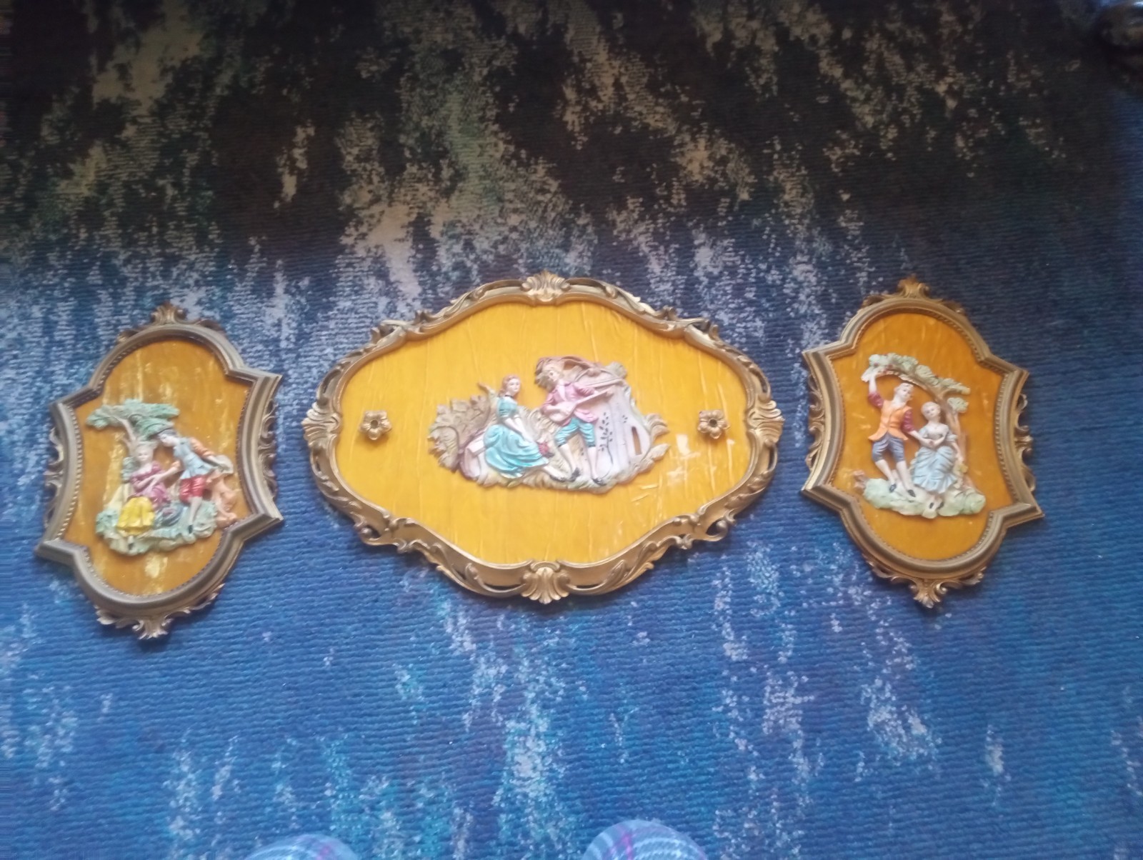 3D Italian vintage wall art Rococo style 3D Italian vintage wall art Rococo style
