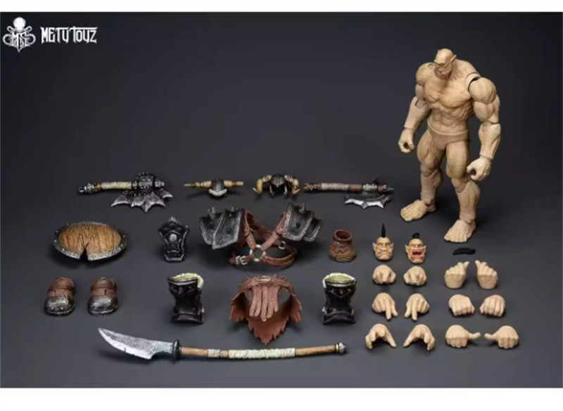 Metytoyz Warcraft Orc Mercenary Ragnar Draenor 1/12 Action Figure Model Toy