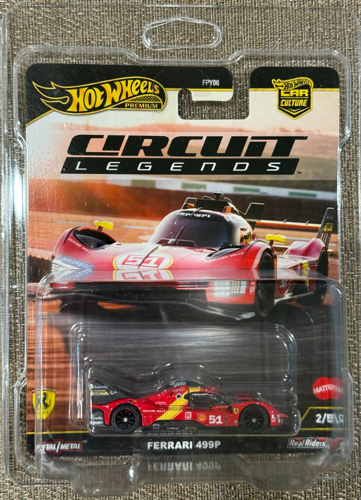 2025 Hot Wheels Car Culture Circuit Legends Ferrari 499P , 2025 Hot Wheels Car Culture Circuit Legends Ferrari 499P ,