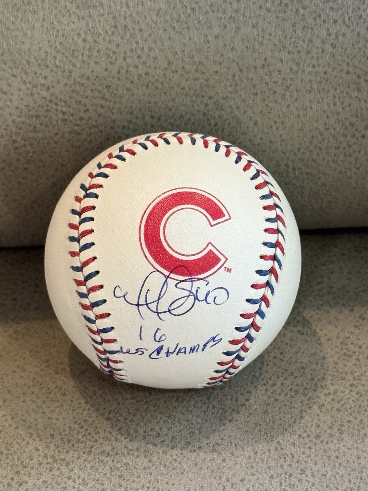 Willson Contreras Auto Signed Chicago Cubs Logo Baseball Fanatics MLB COA Willson Contreras Auto Signed Chicago Cubs Logo Baseball Fanatics MLB COA