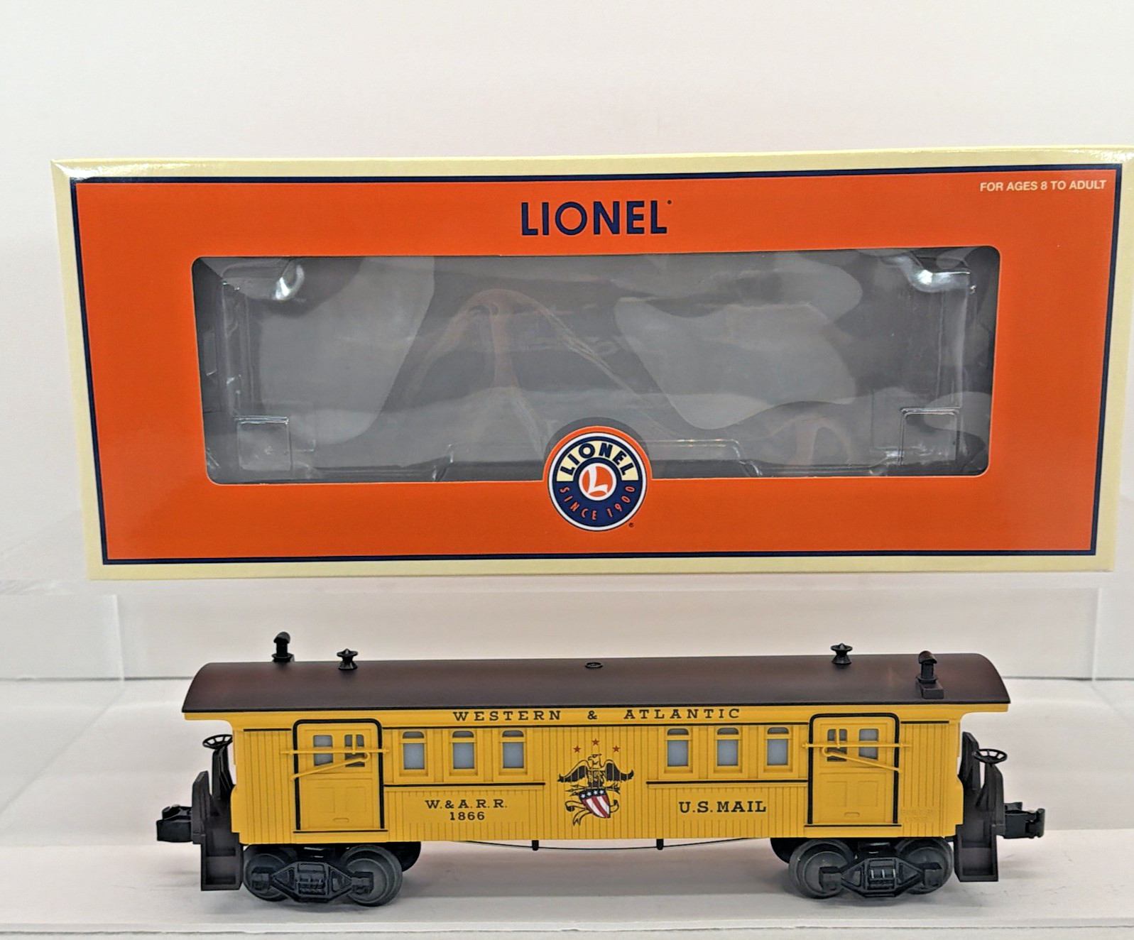 Lionel 6-52303 LCCA 2004 W.&A.R.R Passenger Baggage Car #1866 New O Club Lionel 6-52303 LCCA 2004 W.&A.R.R Passenger Baggage Car #1866 New O Club