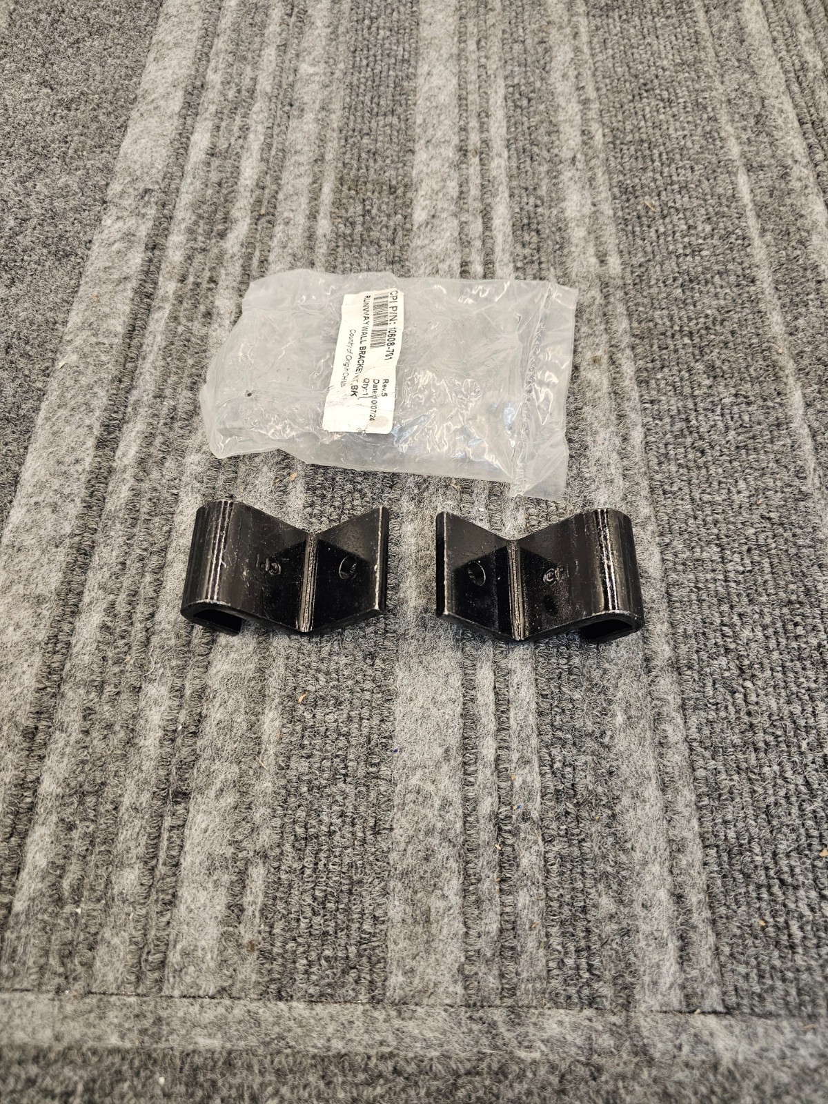 (QTY3)CPI 10608-701 Runway Wall Bracket Hardware 1.7