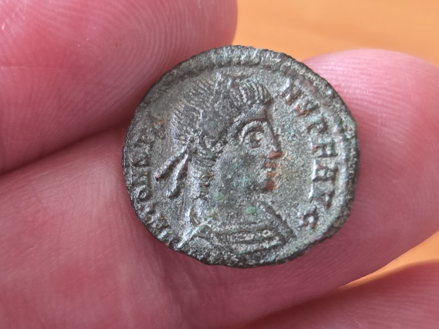 Roman Bronze Of Constans 337/350 AD Please Read Description LA187z Roman Bronze Of Constans 337/350 AD Please Read Description LA187z