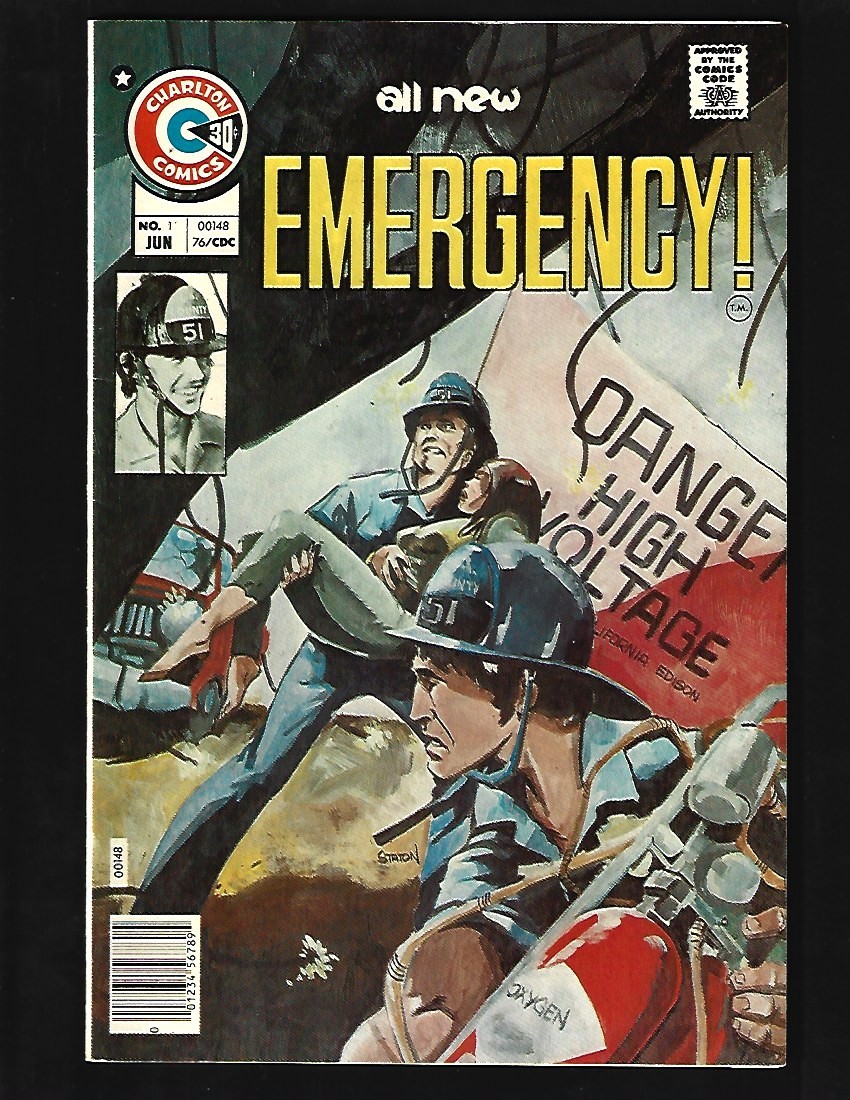 Emergency #1 VF- Staton Early John Byrne Art 1st Gage & Desoto in Comics TV