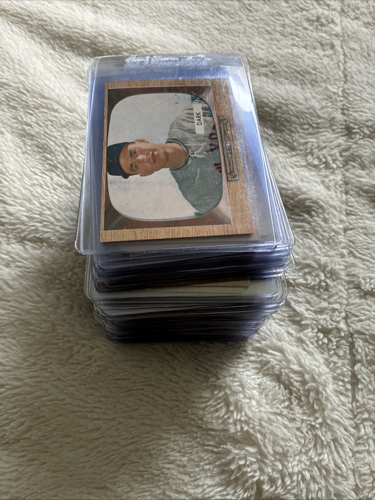 1955 Bowman Starter Set Of 80 Different Ex 1955 Bowman Starter Set Of 80 Different Ex