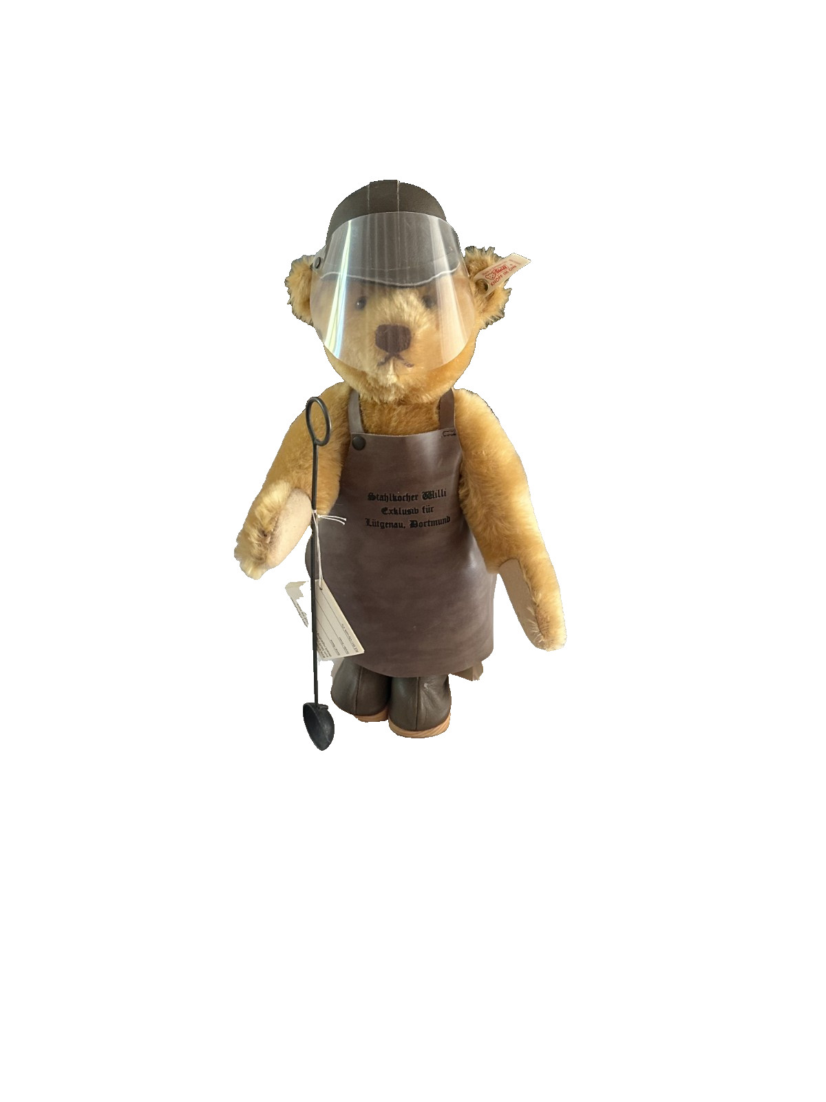 Steiff Animal 655289 Willi the Steel Stove Teddy Bear 14\ Steiff Animal 655289 Willi the Steel Stove Teddy Bear 14\