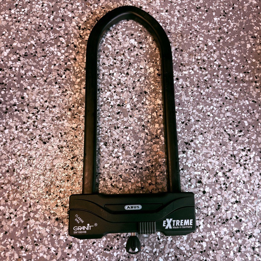 Abus Granit Extreme motorcycle U-Lock  59/180 HB (10.25)