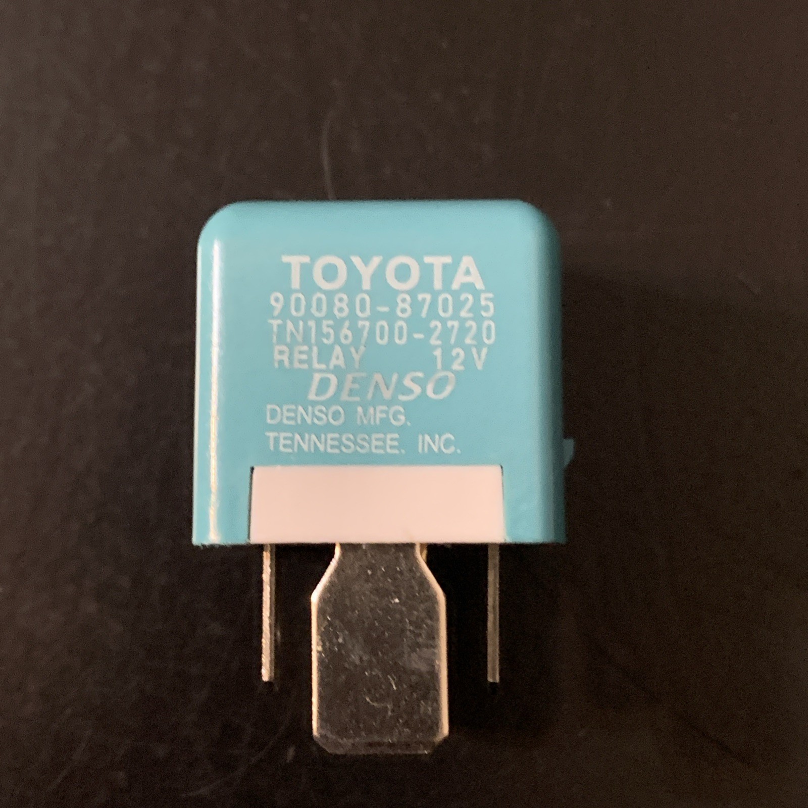 NEW DENSO 12V OEM Toyota Sienna blue RELAY 90080-87025 TN156700-2720 NEW DENSO 12V OEM Toyota Sienna blue RELAY 90080-87025 TN156700-2720