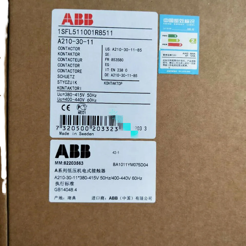 one new abb A210-30-11 Contactor 110-120V 50Hz 60Hz 